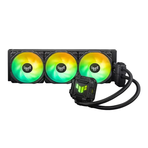 ASUS TUF Gaming LC II 360 ARGB all-in-one CPU liquid coolers with Aura Sync and three TUF Gaming 120mm ARGB radiator fans-0