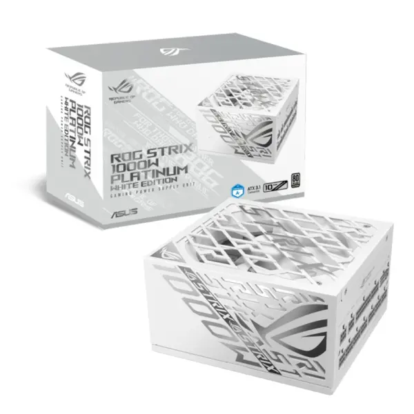 ASUS ROG Strix 1000W Platinum White Edition Power Supply-0