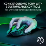 فأرة ألعاب لاسلكية بلوتوث رازر باسيليسك V3 X هايبر سبيد-142988