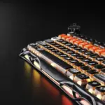 GravaStar Mercury K1 Pro 75% Wireless Mechanical Gaming Keyboard - CyberFlare (English)-143155