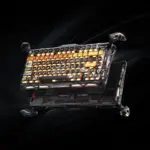 GravaStar Mercury K1 Pro 75% Wireless Mechanical Gaming Keyboard - CyberFlare (English)-143157