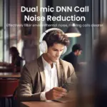 Ugreen HiTune Max5 Hybrid Active Noise-Cancelling Headphones - White-143293