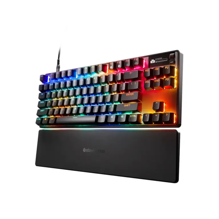 Steelseries Apex Pro TKL Gen 3 Mechanical Wired Gaming Keyboard (US Layout) - Black-0