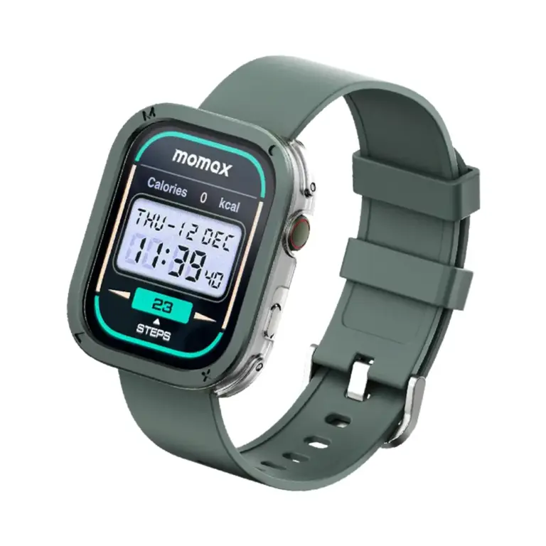 Momax 1-Wear+ Pro Smart Watch - Green (SW3SG)-0