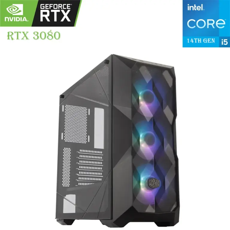 Gaming Pc Intel Core I5-14th Gen Rtx 3080 12gb, 1tb Ssd, 16gb Ram-0