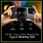 Addlink P30 Portable 2tb Ssd With Magsafe And Usb-c To Usb-c Cable-141452