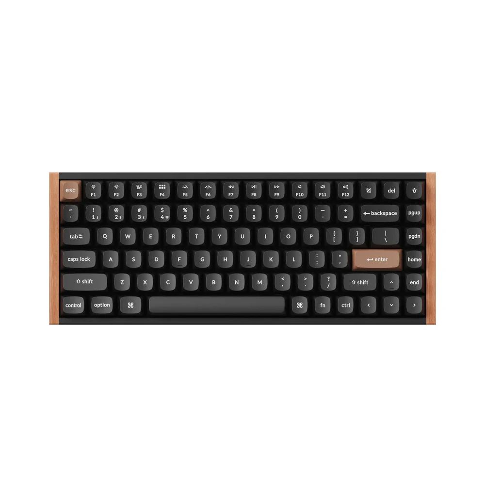 Keychron K2 HE 75% Wireless RGB Mechanical Gaming Keyboard (Magnetic Switch) (Arabic layout) - Black (Special Edition)-0 Keychron K2 HE 75% Wireless RGB Mechanical Gaming Keyboard (Magnetic Switch) (Arabic layout) - Black (Special Edition)-0