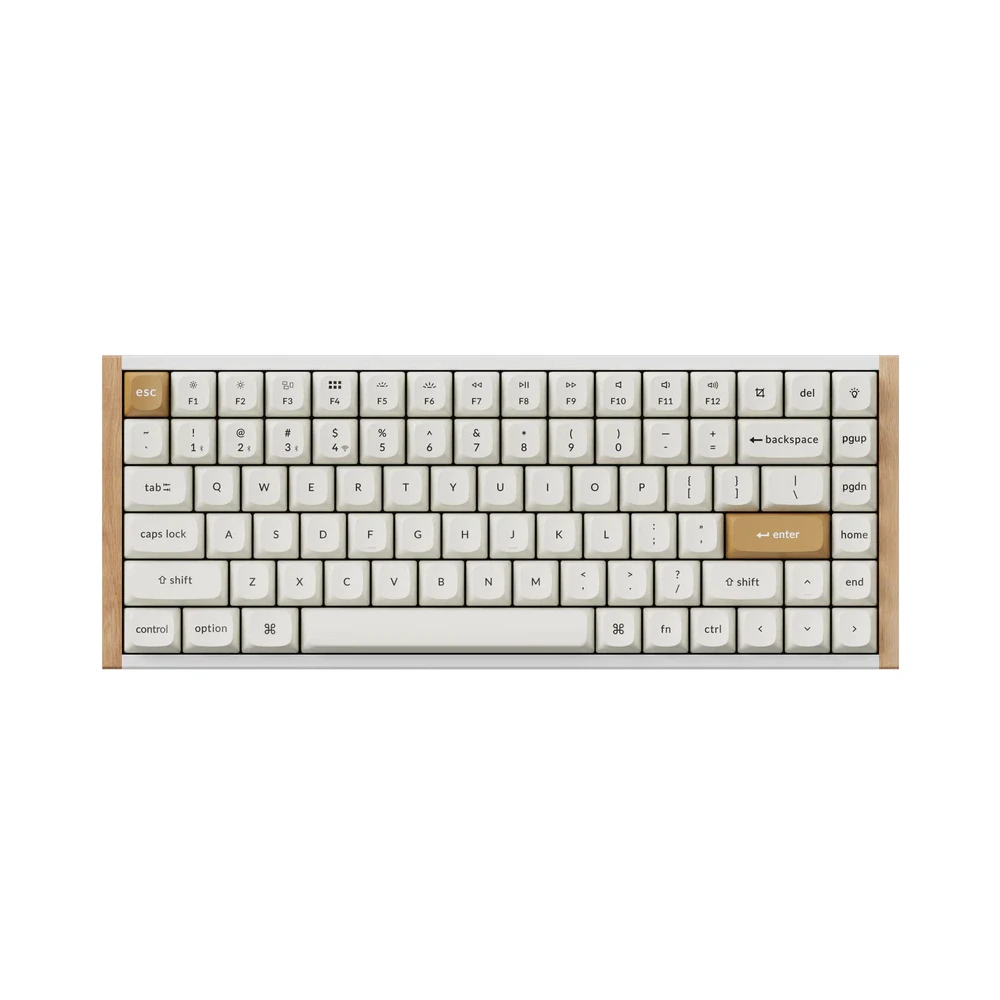 Keychron K2 HE 75% Wireless RGB Mechanical Gaming Keyboard (Magnetic Switch) (Arabic layout) - White (Special Edition)-0 Keychron K2 HE 75% Wireless RGB Mechanical Gaming Keyboard (Magnetic Switch) (Arabic layout) - White (Special Edition)-0