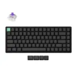 Keychron K2 HE 75% Wireless RGB Mechanical Gaming Keyboard (Magnetic Switch) (Arabic layout) - Black-thumbnail