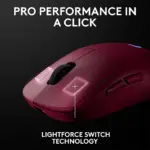 Logitech PRO 2 LIGHTSPEED Wireless Gaming Mouse - Pink-141895