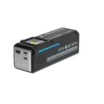 بنك طاقة باورولوجي 140W ثنائي القنوات مع شاشة عرض ذكية للبطارية وإضاءة LED ملونة 27000mAh-142303