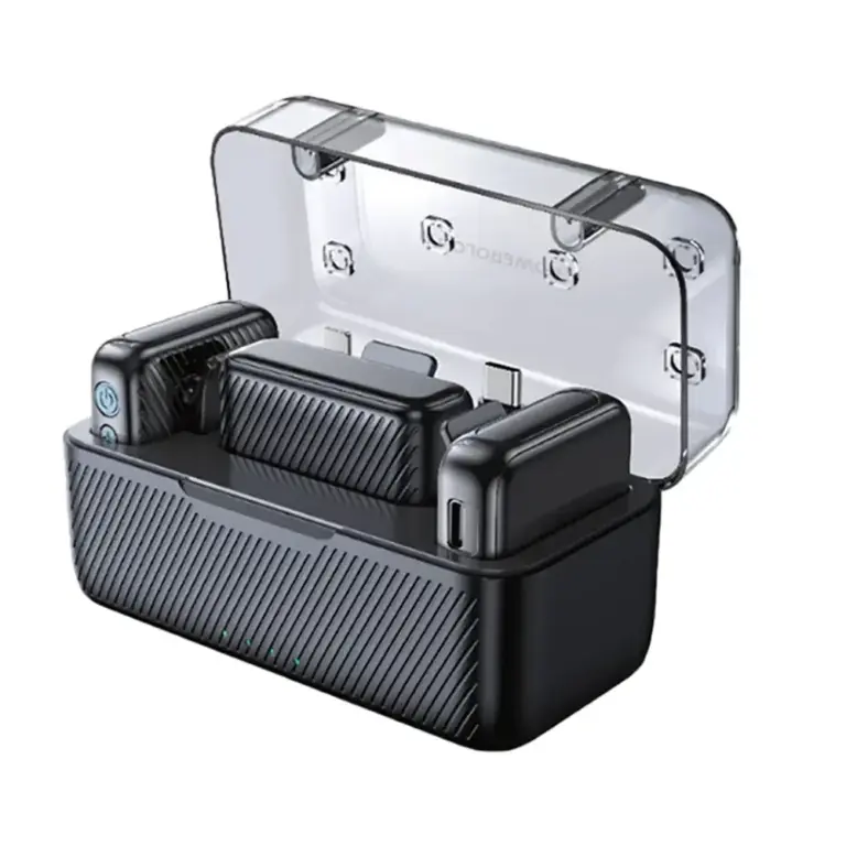 Powerology Dual Microphone Professional Set - Black-0