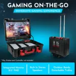 Armorr GAMERSBOX Portable Gaming Monitor, 21.5” FHD, IPS Resolution, 1920 x 1080 Freesync, 48 Hz~75 Hz for PS5, PS4, Xbox-142438