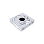 LIAN LI UNI FAN TL LCD Reverse Blade 120mm ARGB Case Fan with 1.6" LCD Screen (Pack of 3) -White-142446