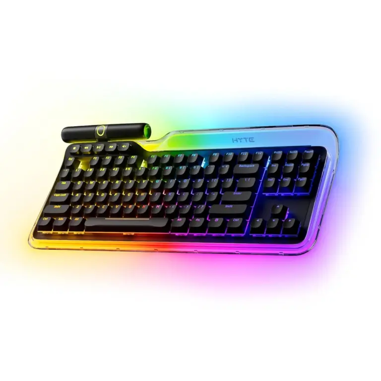 Hyte Keeb Tkl Mechanical Rgb Wired Keyboard With Ansi-us Layout - Black-0