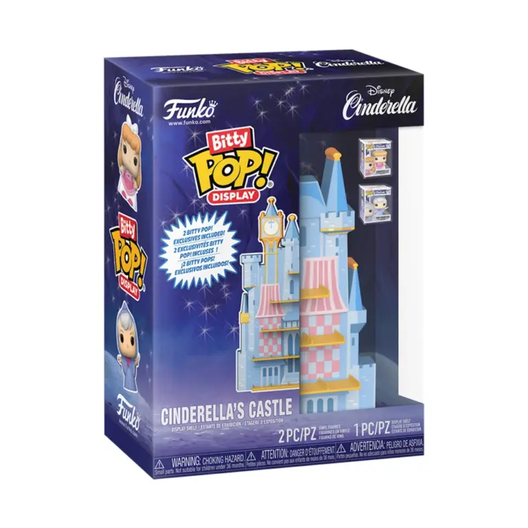 Bitty Pop! Display: Cinderella's Castle-0