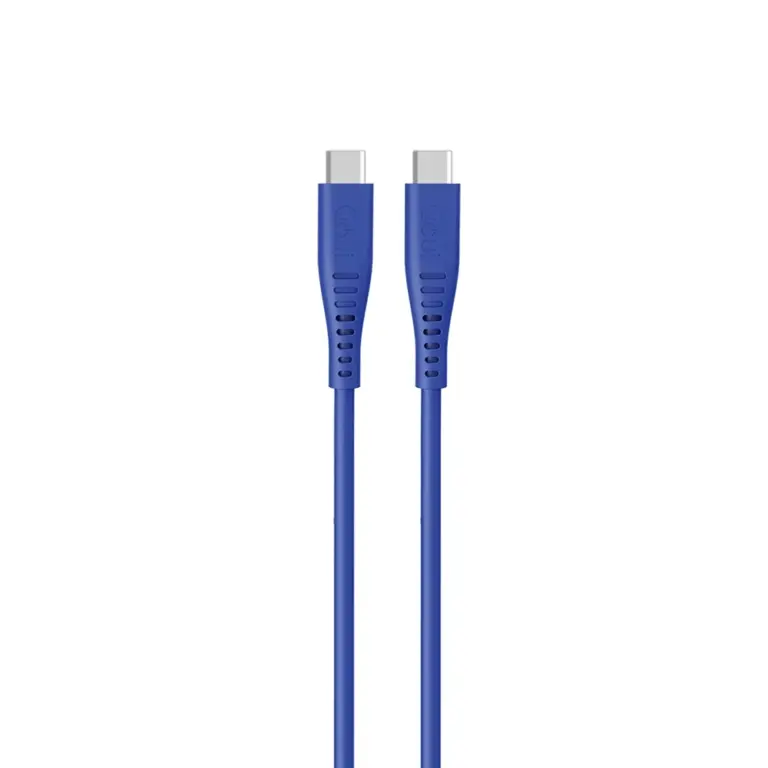Goui Rubber Type C To Type C 1.5m Cable - Blue-0