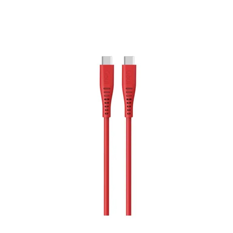 Goui Rubber Type C To Typec 1.5m Cable - Red-0