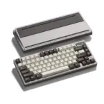 Womier SK71 Pro – 75% Wireless Aluminum Mechanical Keyboard with VIA Support - Desert with POM Vanilla switches-thumbnail