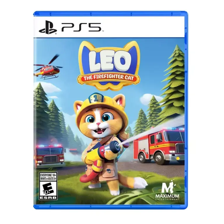 Leo The Firefighter Cat For Ps5 - R1-0