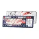 Redragon Eisa Pro 3-Modes 98 Keys Gasket Hot-Swappable RGB Mechanical Gaming Keyboard With Linear Mechanical Switches - Blue/White-0