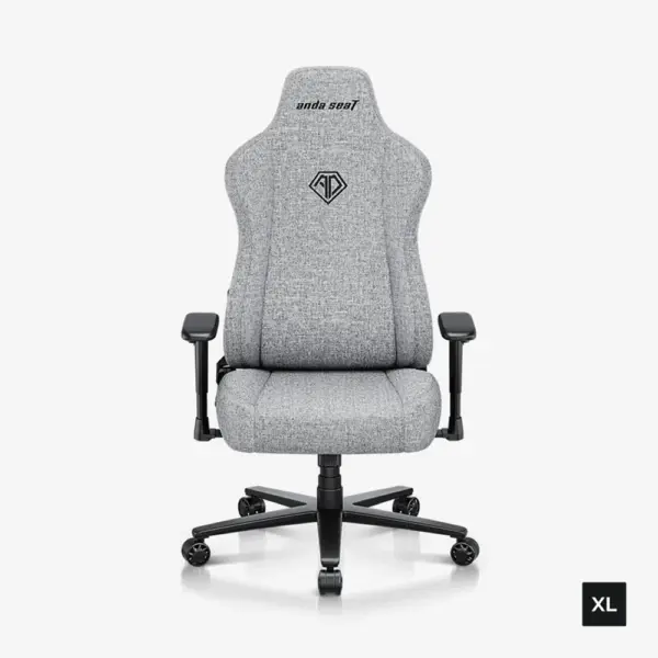 AndaSeat NOVIS XL Gaming Chair Linen Fabric - Ash Gray-0