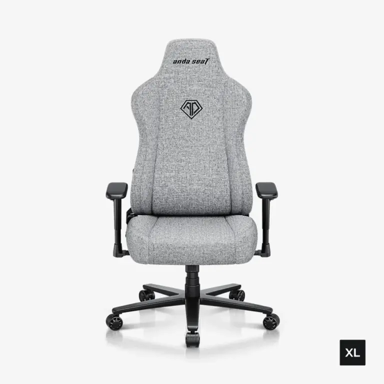 AndaSeat NOVIS XL Gaming Chair Linen Fabric - Ash Gray-0