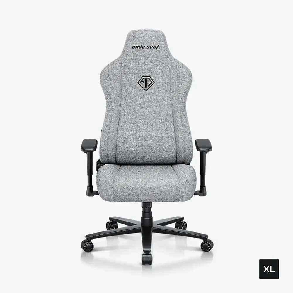 AndaSeat NOVIS XL Gaming Chair Linen Fabric - Ash Gray-0