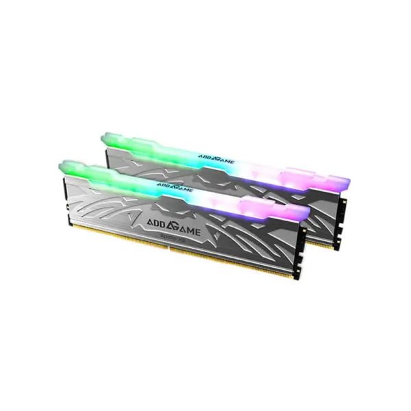 Addlink AddGame Spider X5 RGB 32GB (16GBx2) DDR5 6400MT/s CL38 Memory Kit with Heatsink - Silver-0
