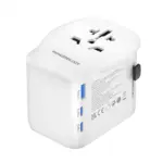 Powerology Universal Travel Adapter 2300W - White-thumbnail