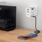 Powerology Universal Travel Adapter 2300W - White-144291