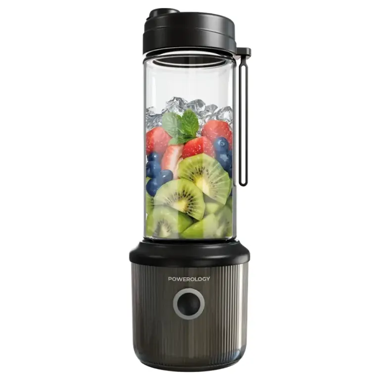 Powerology Press & Refresh Portable Blender - Black-0