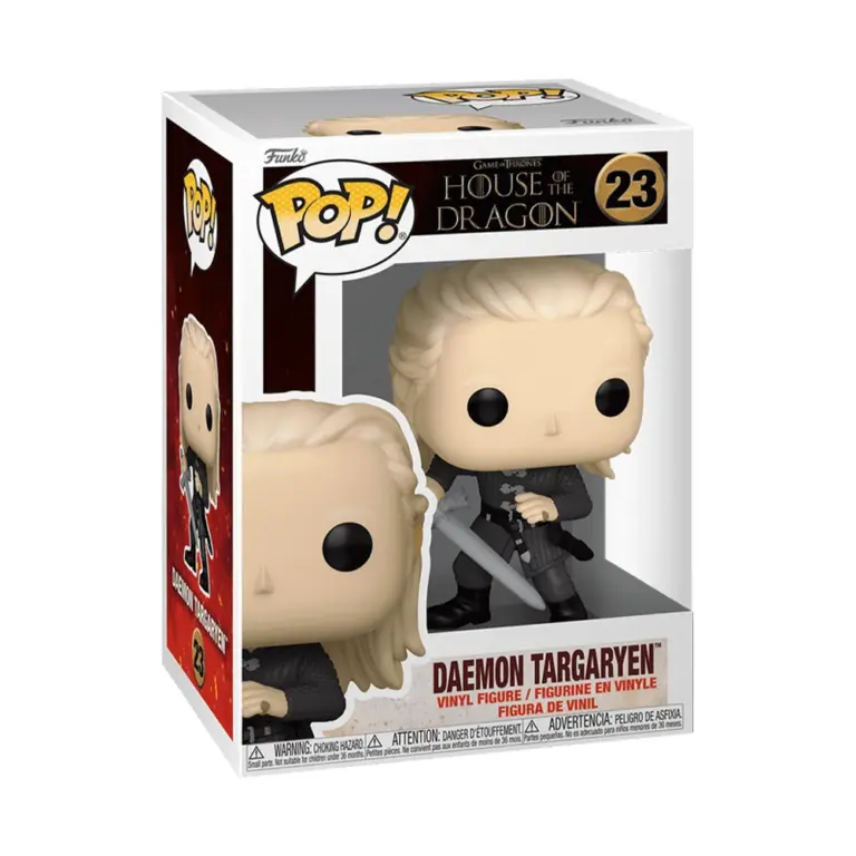 Funko Pop! Daemon Targaryen with Dark Sister-0