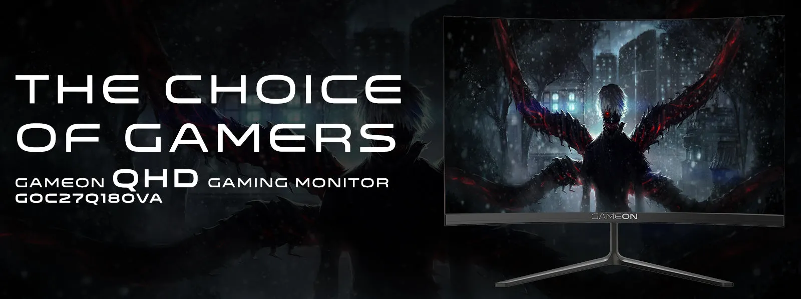 GAMEON GOC27Q180VA Pro Series 27" QHD, 180Hz, MPRT 0.5ms, HDMI 2.1, VA Panel Curved Gaming Monitor (Supports PS5) - Black 1 download 2025 07 21T135439.344