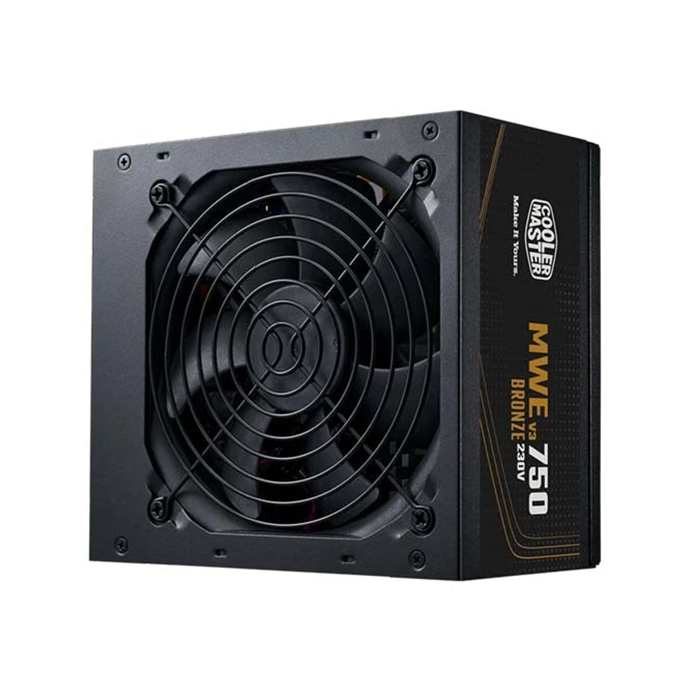COOLER MASTER MWE 750 V3 - 80 Plus Bronze ATX 3.1 Power Supply Unit - Black-0 COOLER MASTER MWE 750 V3 - 80 Plus Bronze ATX 3.1 Power Supply Unit - Black-0