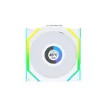 LIAN LI UNI FAN SL Wireless LCD 120mm ARGB Case Fans with 1.6” LCD Screen (3 Pack) - White-143723
