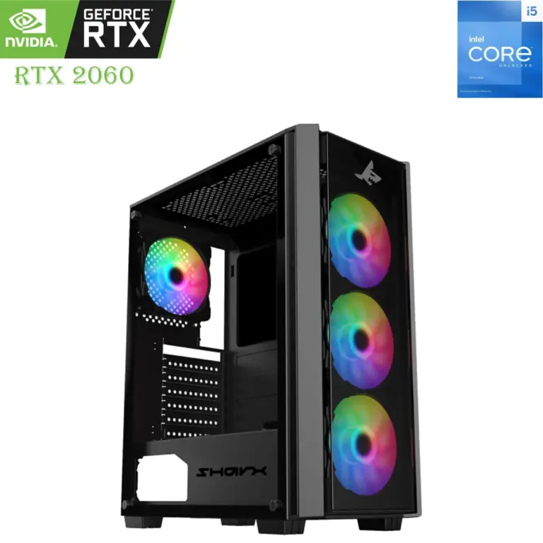 Gaming Pc Sharx – Intel Core I5 (13th Gen), Rtx 2060 12gb, 1tb Ssd, 16gb Ram-0