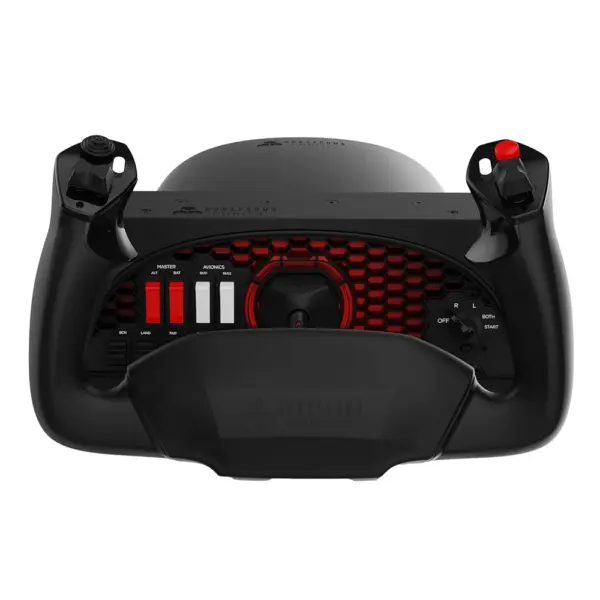 Honeycomb Alpha Flight Controls Yoke & Switch Panel — Flight Simulator Yoke Compatible PC & Mac-0