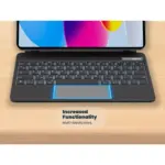 Powerology Dynaboard Wireless Keyboard Case for iPad Pro 11" (M4), MagSafe Phone Holder-146318