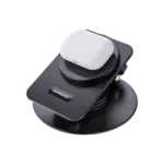 Porodo Wireless Charging Rotating Stand - Black-145676