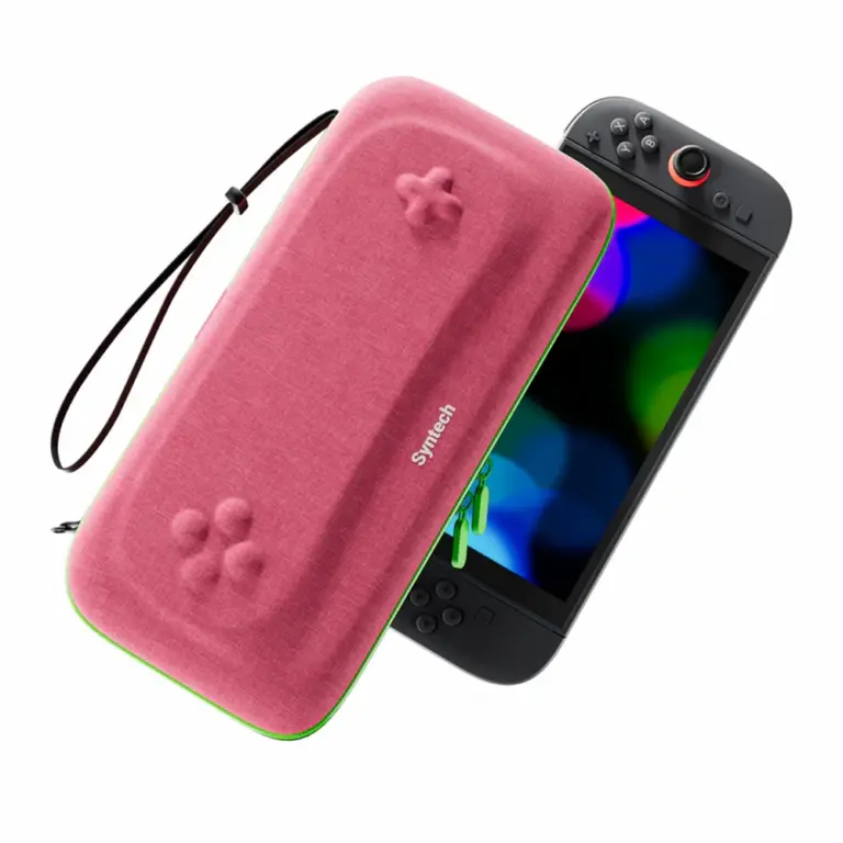 Syntech Carrying Case Compatible with Nintendo Switch 2 - Power Pink-0