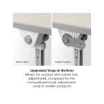 Lumi Compact Multi-Purpose Laptop Tray Desk LPD01-6 -145124