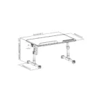 Lumi Compact Multi-Purpose Laptop Tray Desk LPD01-7-145951