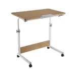 Lumi Height Adjustable Mobile Computer Table (500x800mm/19.7"x31.5")-0