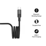 Momax Mag.Link Magnetic USB-C to USB-C Cable 100W 1m - Sandstone-145824