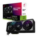ASUS ROG STRIX NVIDIA GEFORCE RTX 5070 OC 12GB GDDR7 DLSS 4 Graphics Card - Black-0