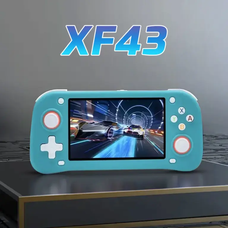XF43 Handheld Game Console - Blue-0