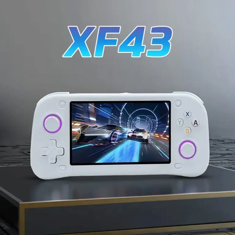 XF43 Handheld Game Console - White-0