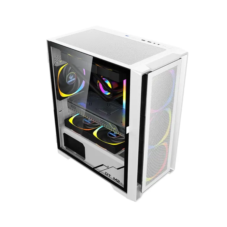 Loivngcool Lc-900 Atx Gaming Pc Case - White-0