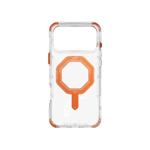 Skinarma Magma Magsafe Case For Iphone 17 Pro Max - Orange-0